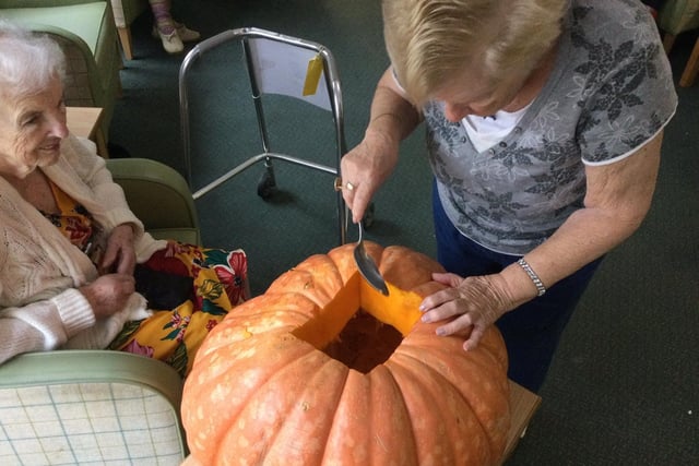 Halloween celebrations at The Lodge Care Home
