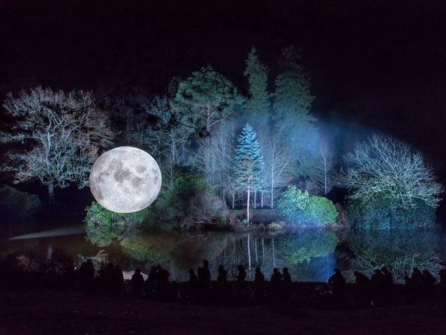Leonardslee Gardens: Illuminated Spectacular 2021. The historic Grade I Listed gardens in Horsham will be lit up with light displays and large-scale installations throughout the estate, with live music and theatrical performances. Photo by Ray Gibson