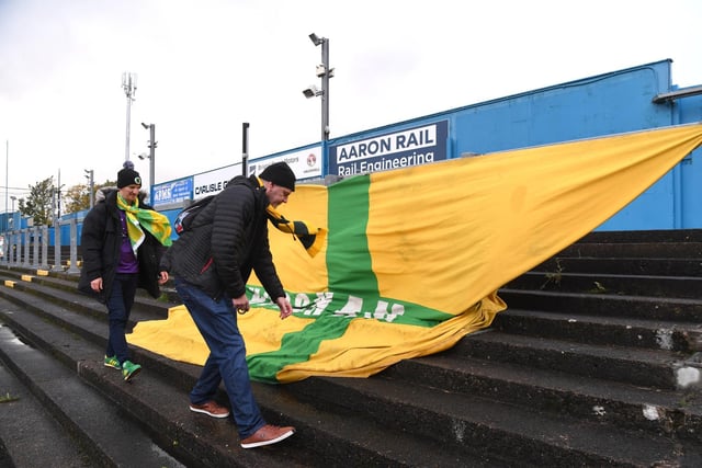 Pictures from Horsham's historic FA Cup first round clash at League Two outfit Carlisle United. Pictures courtesy of Getty Images