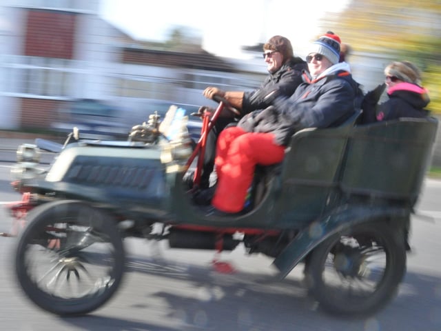 This year’s RM Sotheby’s London to Brighton Veteran Car Run took place on Sunday (November 7). Mid Sussex reader Phil Dennett sent in these photos of some of the cars driving through Burgess Hill.