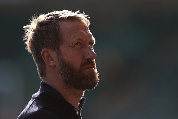 Albion head coach Graham Potter seems to be linked with most jobs at the moment but insists he's more than happy at the Amex Stadium