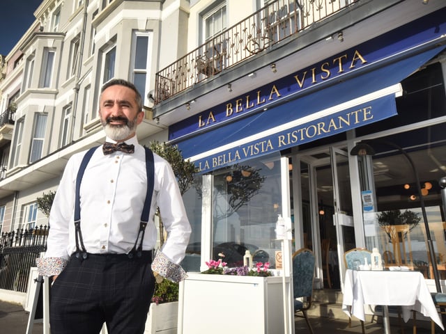 La Bella Vista in St Leonards.Aldo Esposito, owner. SUS-210611-131212001