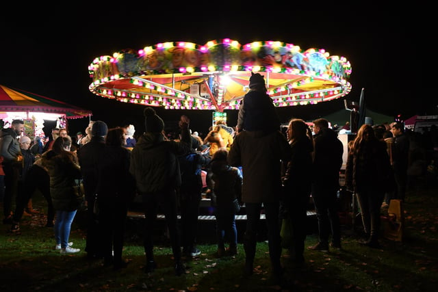 A funfair provided fun for all the family