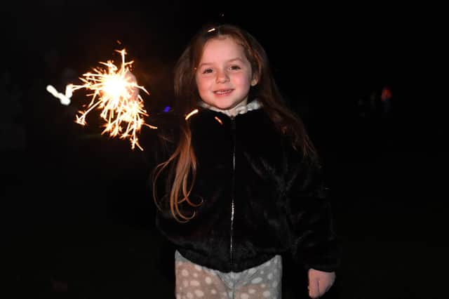 Newport Pagnell firework display pulled the crowds on Friday night