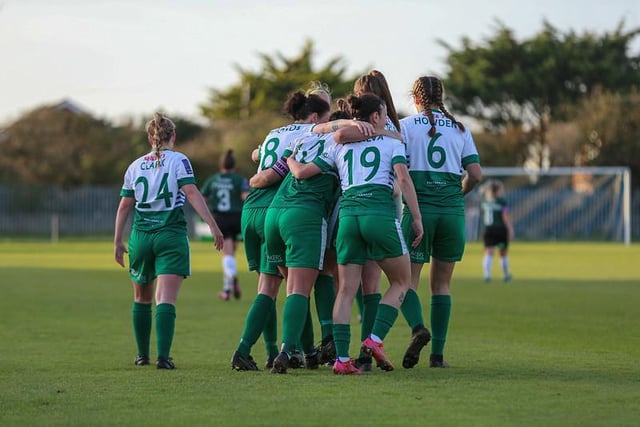 Action from Chichester and Selsey Ladies' FA WNL Cup win over Plymouth / Picture: Sheena Booker