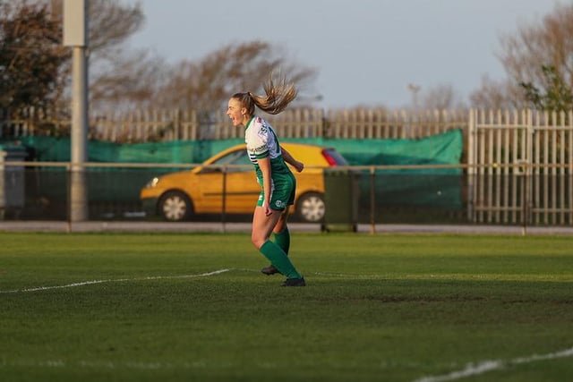 Action from Chichester and Selsey Ladies' FA WNL Cup win over Plymouth / Picture: Sheena Booker