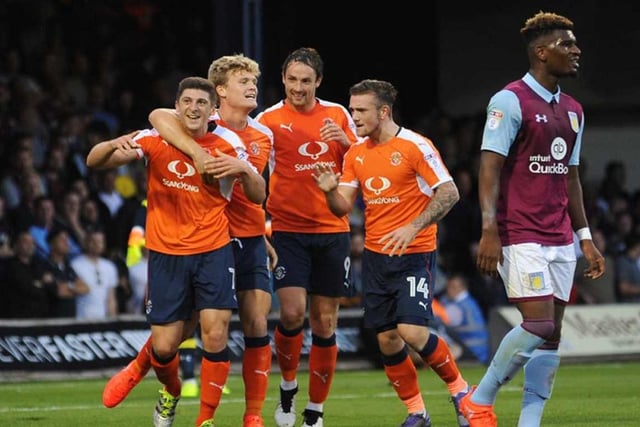 Town had their first win on TV thanks to a fine victory over then Championship side Aston Villa, containing Jack-Grealish. Jordan Ayew opened the scoring, but Jake Gray, Cameron McGeehan and a Jores Okore own goal sent Luton through.