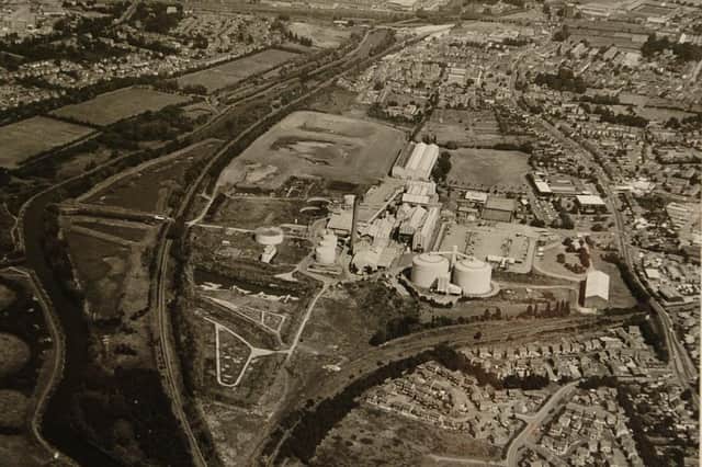 British Sugar Corporation. An aerial shot showing the site.