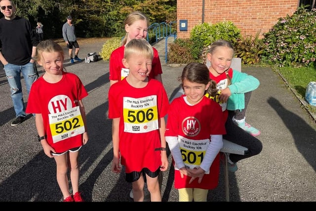 HY Runners youngsters at Beckley