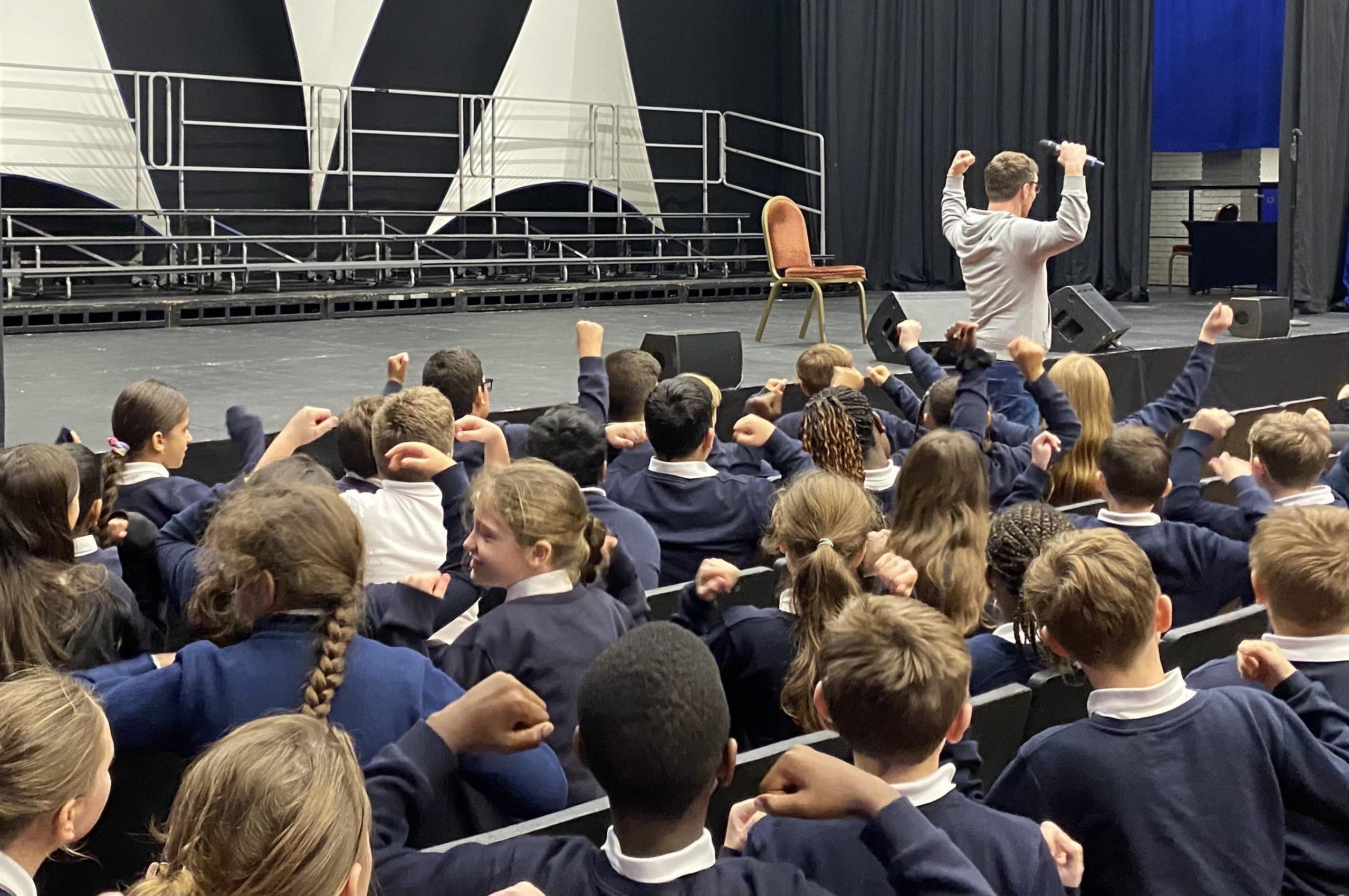 Peterborough Sings! Schools' Singing Day at The Cresset