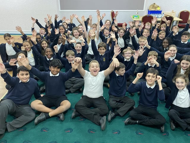 St Augustine's at Peterborough Sings! Schools' Singing Day at The Cresset