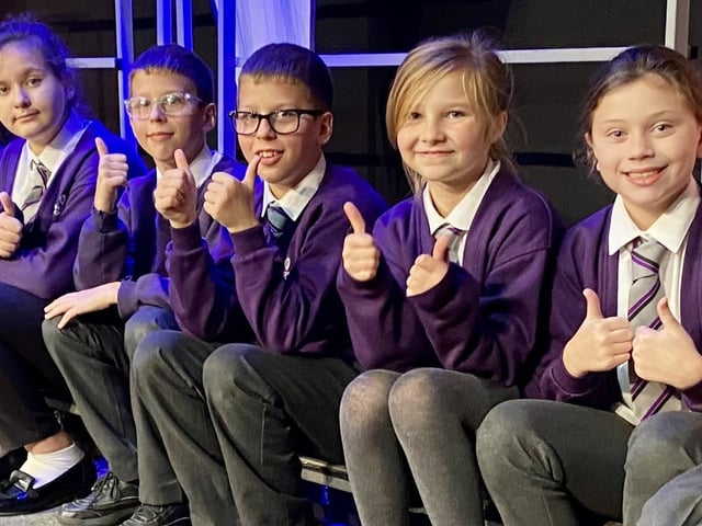 Bishop Creighton at Peterborough Sings! Schools' Singing Day at The Cresset