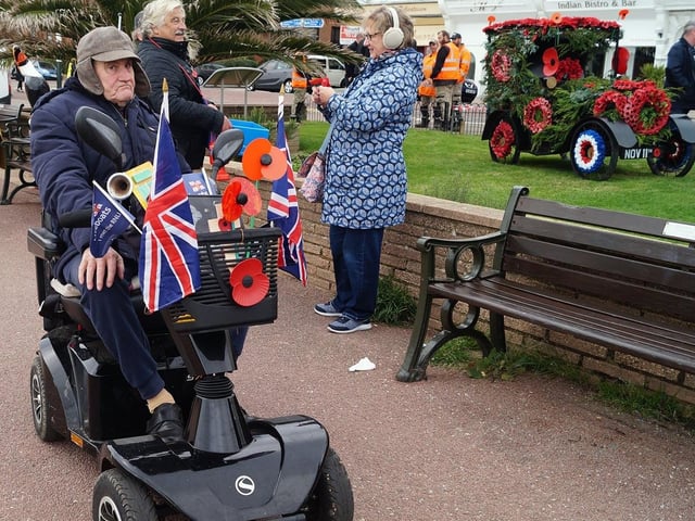 The Bexhill ‘Poppy Car’ has returned for 2021. Photo by Derek Canty. SUS-210411-161505001