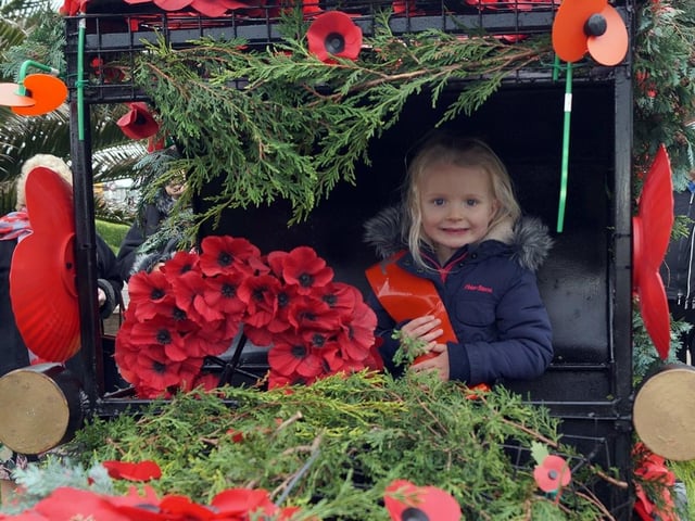 The Bexhill ‘Poppy Car’ has returned for 2021. Photo by Derek Canty. SUS-210411-161525001