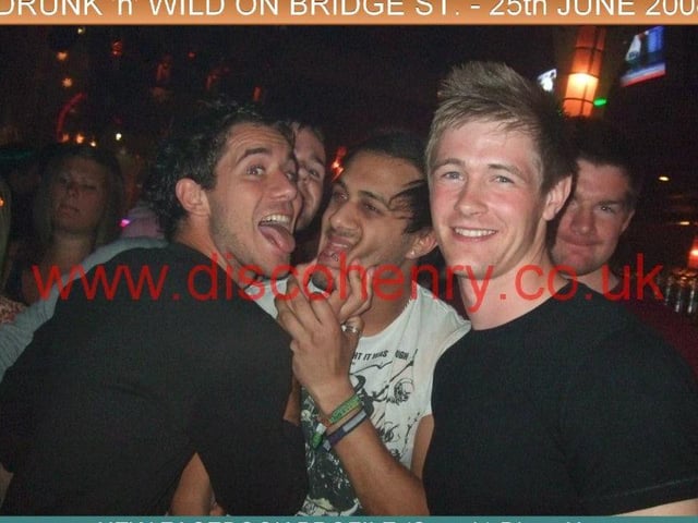 A Wednesday night out in Bridge Street back in June 2008. Photo: Disco Henry