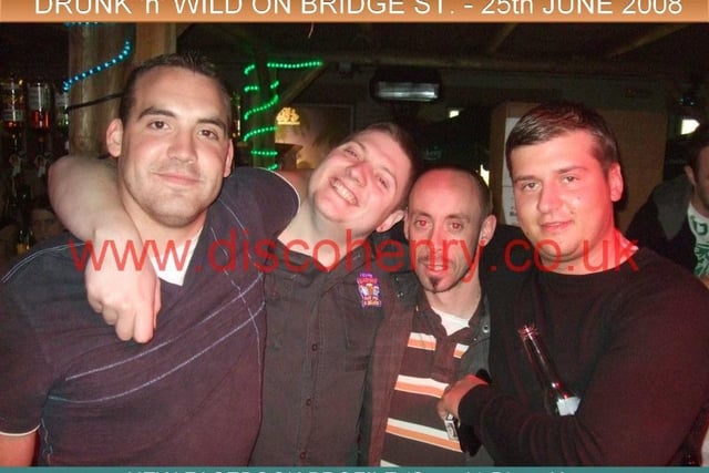 A Wednesday night out in Bridge Street back in June 2008. Photo: Disco Henry