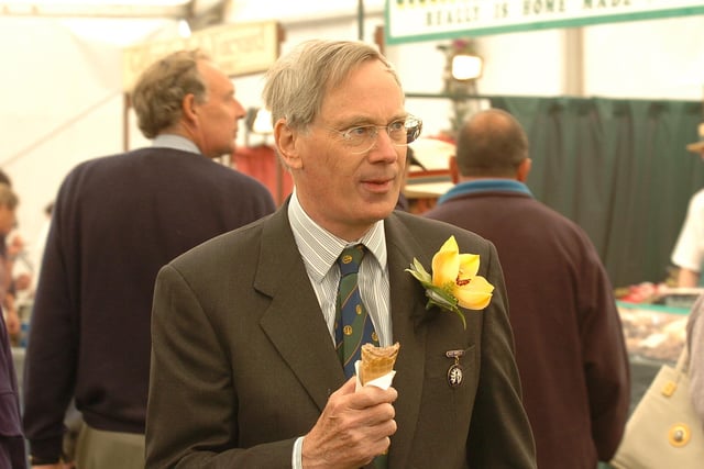 East of England country show 2004 
East of England country show 2004  -Duke of Gloucester   in food hall