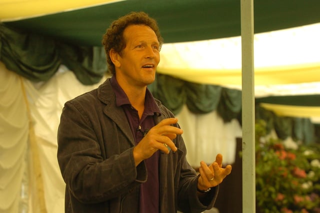 East  of England country show 2004 - Monty Don at the flower show