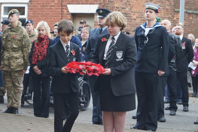 Market Rasen Remembrance Sunday wreath laying EMN-211114-171719001