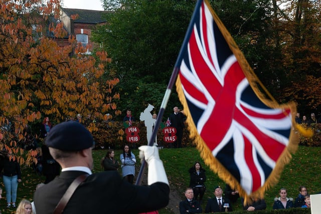 Hastings Remembrance service 2021. Photo by Frank Copper SUS-211114-153209001