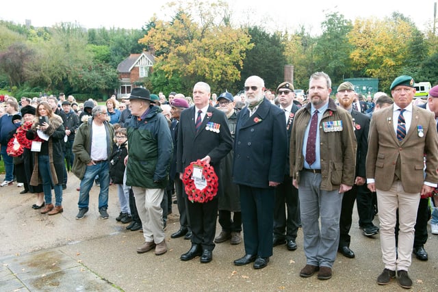 Hastings Remembrance service 2021. Photo by Frank Copper SUS-211114-152902001