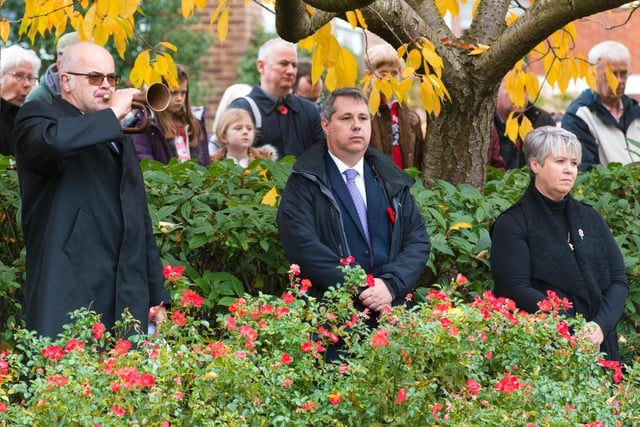 A memorial service was given in Burgess Hill