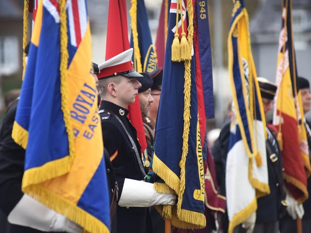 Eastbourne Remembrance Sunday service 2021. 14/11/21 SUS-211114-141613001