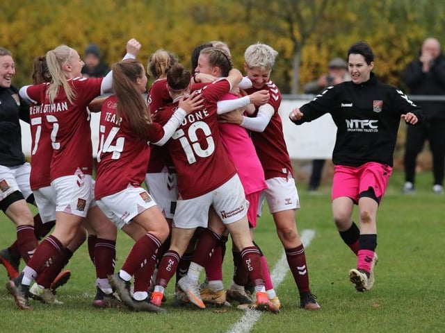 There were wild celebrations following the shoot-out.