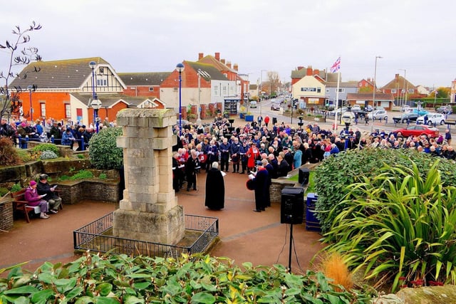 Remembrance Sunday in Sutton on Sea  (Picture: Mablethorpe Photo Album)