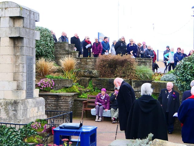 Remembrance Sunday in Sutton on Sea (Picture: Mablethorpe Photo Album)