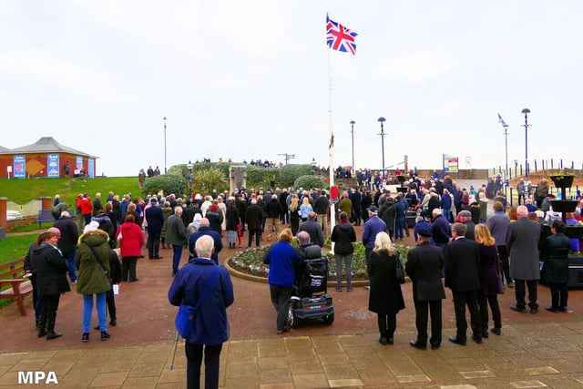 Remembrance Sunday in Sutton on Sea  (Picture: Mablethorpe Photo Album)