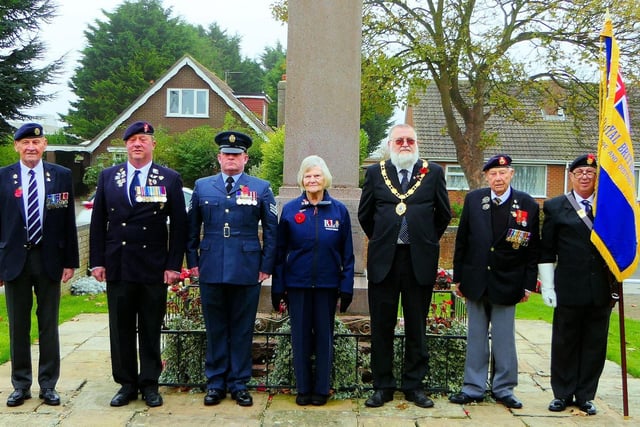 Remembrance Day in Mablethorpe (Picture: Mablethorpe Photo Album)