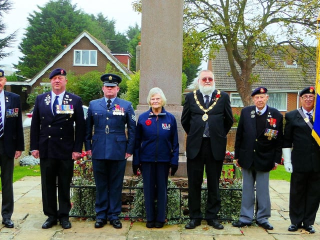 Remembrance Day in Mablethorpe (Picture: Mablethorpe Photo Album)