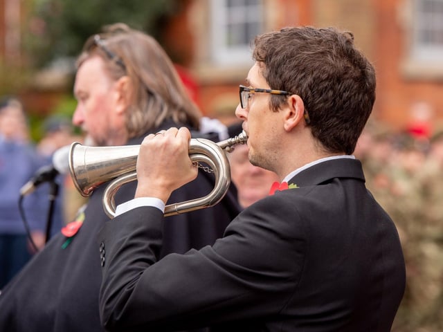 Louth Remembrance Sunday (14th November 2021). Photo: John Aron.