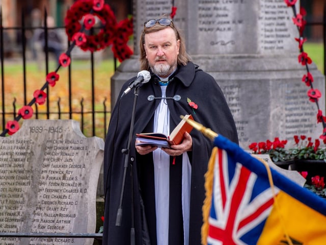 Louth Remembrance Sunday (14th November 2021). Photo: John Aron.