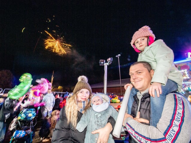 R.Richmond & Son's fireworks event at Louth's Livestock Market on Tuesday 9th November. (Photo: John Aron)