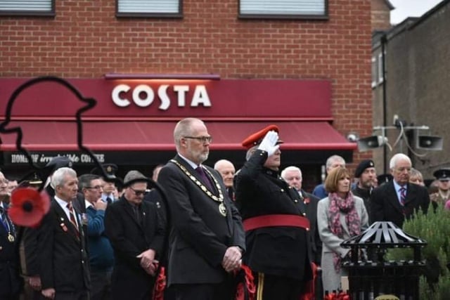 The Remembrance Service in Lutterworth
