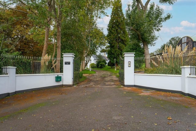 Entrance to the property
