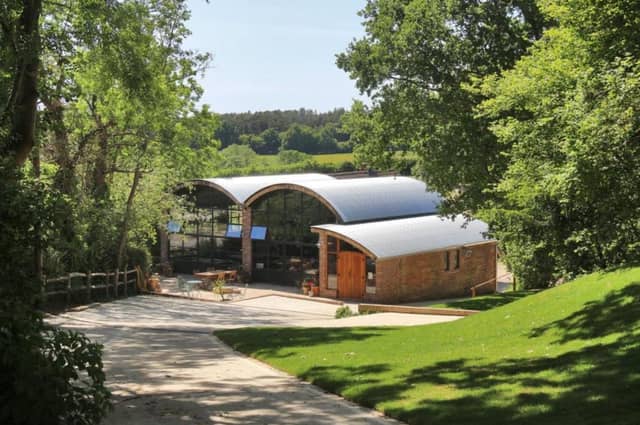 The impress winery for the first organic wine vineyard in England SUS-211116-083309001