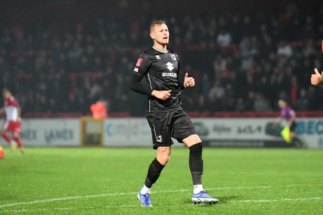 A rough performance from the defender. Over-hit a lot of passes and was kept busy by the lively Jamie Reid. Bundled Dons into the lead but his trip at the death earned him a red card and Stevenage's decisive penalty.