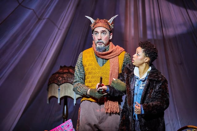 The magical world of Narnia brought to life on the Aylesbury stage. Photos: Brinkhoff-Moegenburg
