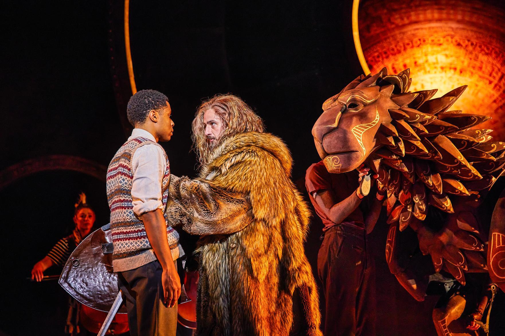 The magical world of Narnia brought to life on the Aylesbury stage. Photos: Brinkhoff-Moegenburg