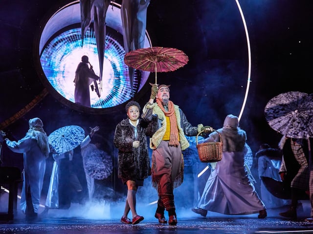 The magical world of Narnia brought to life on the Aylesbury stage. Photos: Brinkhoff-Moegenburg