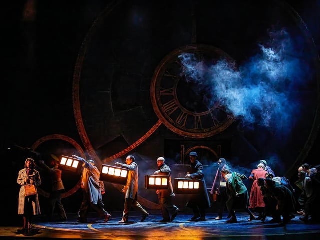 The magical world of Narnia brought to life on the Aylesbury stage. Photos: Brinkhoff-Moegenburg