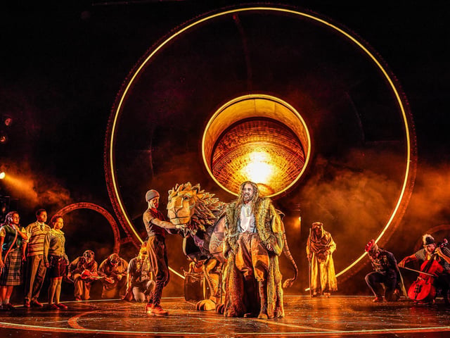 The magical world of Narnia brought to life on the Aylesbury stage. Photos: Brinkhoff-Moegenburg