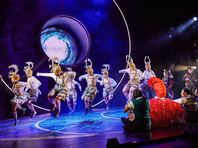 The magical world of Narnia brought to life on the Aylesbury stage. Photos: Brinkhoff-Moegenburg
