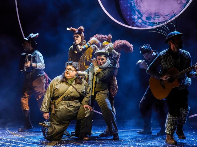 The magical world of Narnia brought to life on the Aylesbury stage. Photos: Brinkhoff-Moegenburg