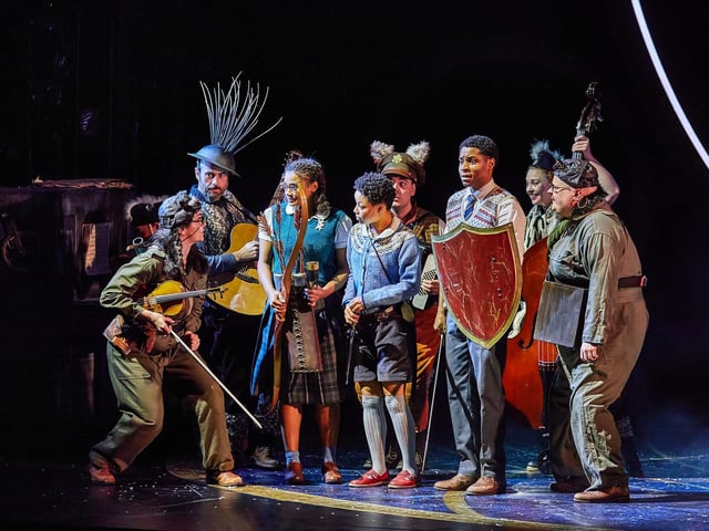 The magical world of Narnia brought to life on the Aylesbury stage. Photos: Brinkhoff-Moegenburg