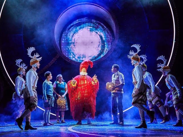 The magical world of Narnia brought to life on the Aylesbury stage. Photos: Brinkhoff-Moegenburg