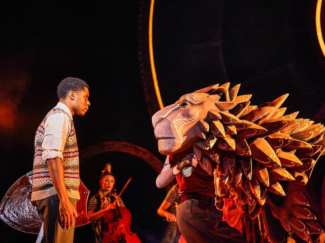 The magical world of Narnia brought to life on the Aylesbury stage. Photos: Brinkhoff-Moegenburg